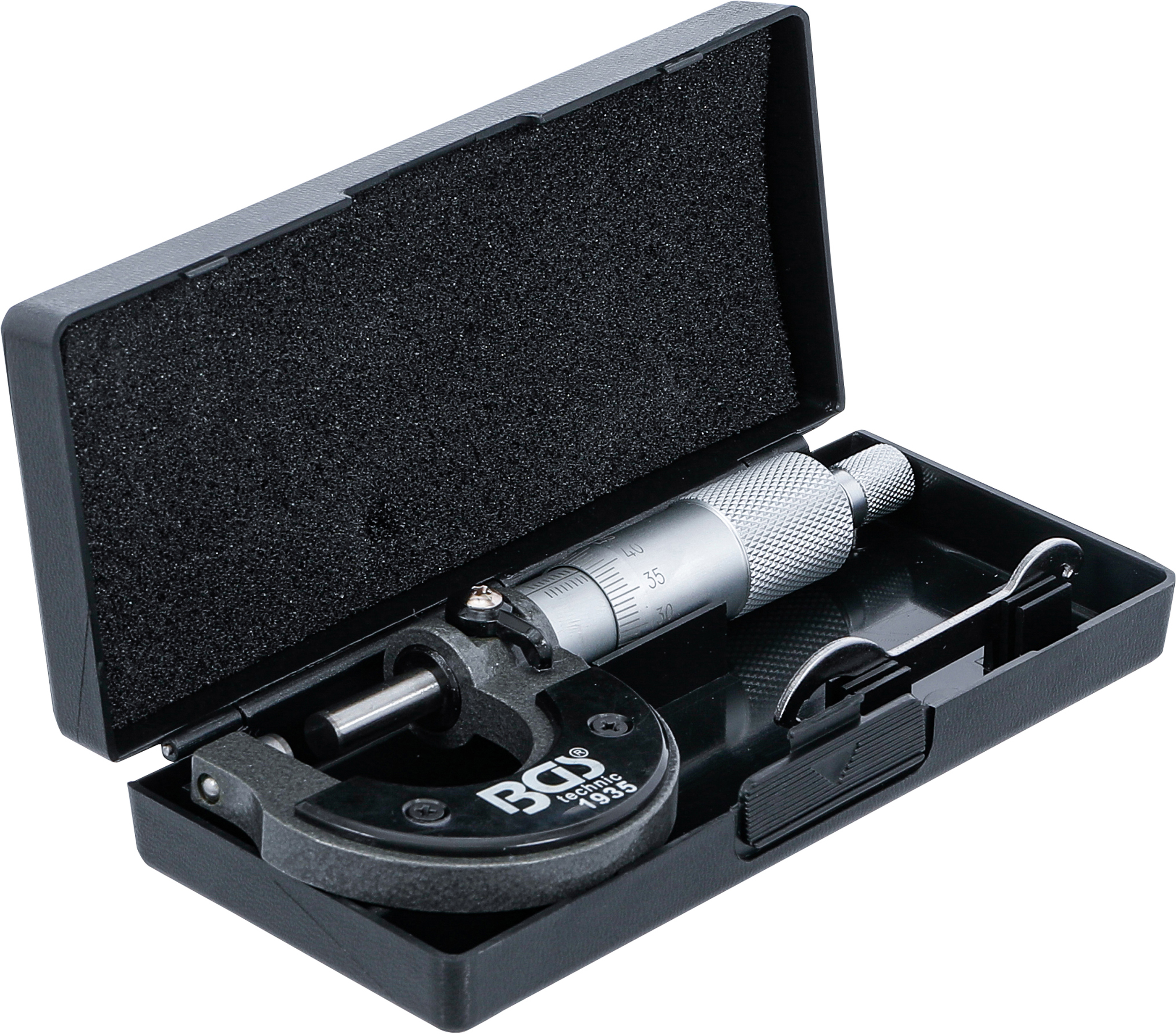 BGS Bügelmessschraube | Genauigkeit 0,01 mm | 0 - 25 mm