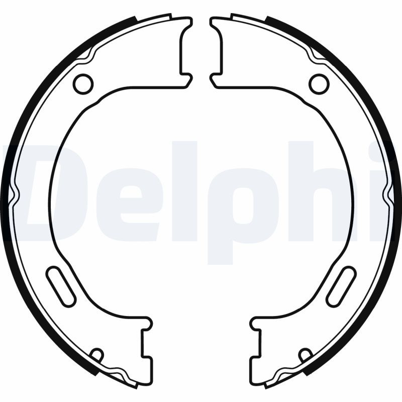 Bremsbackensatz, Feststellbremse