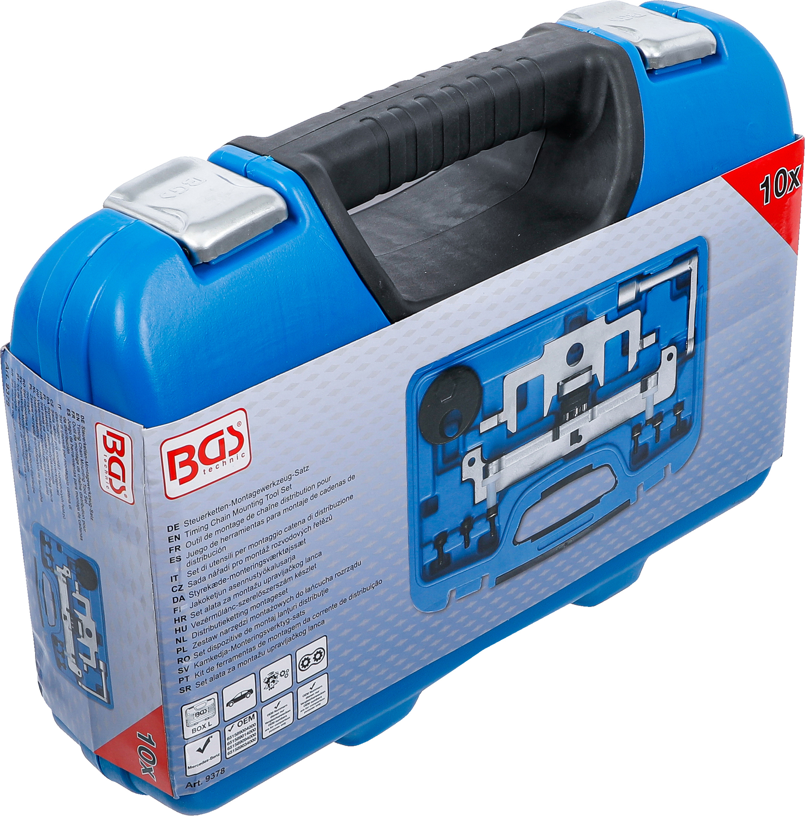BGS Steuerketten-Montagewerkzeug-Satz | für Mercedes-Benz Motor 651 | 10-tlg.