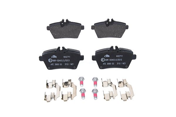 Bremsbelagsatz, Scheibenbremse