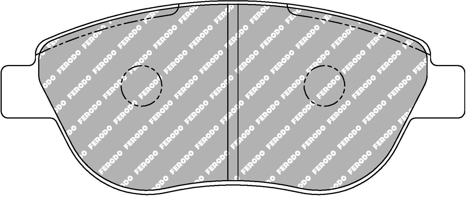 Bremsbelagsatz, Scheibenbremse