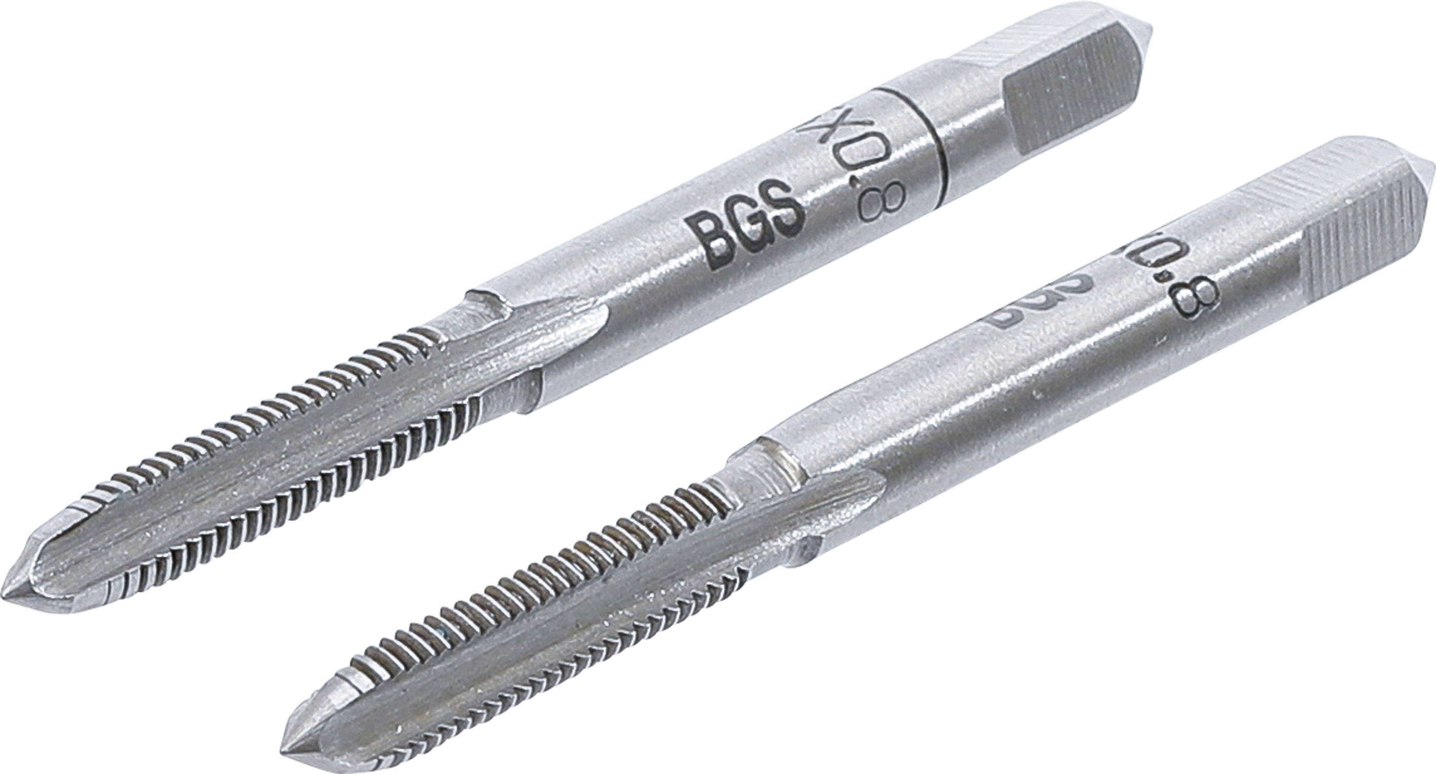 BGS Gewindebohrer | Vor- und Fertigschneider | M5 x 0,8 | 2-tlg.