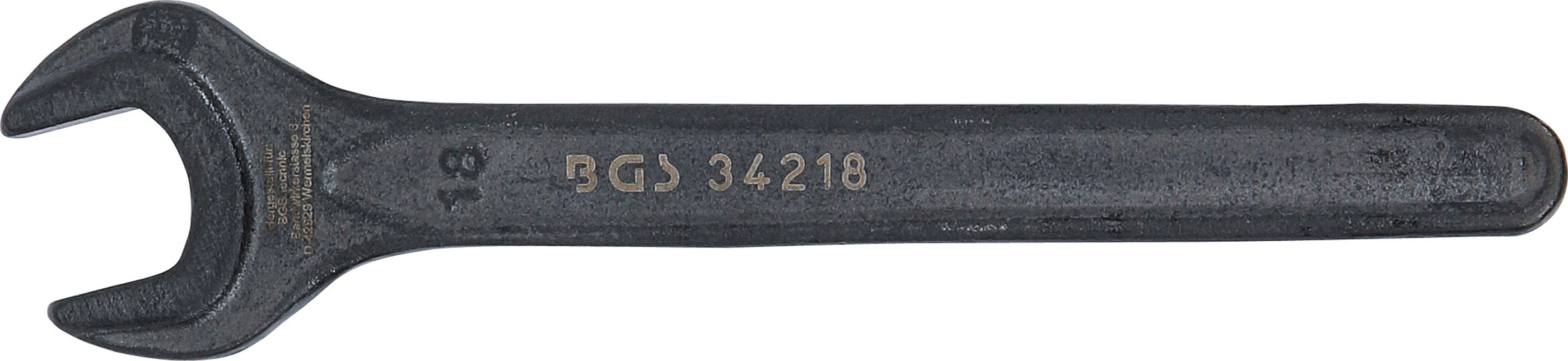 BGS Einmaulschlüssel | DIN 894 | SW 18 mm