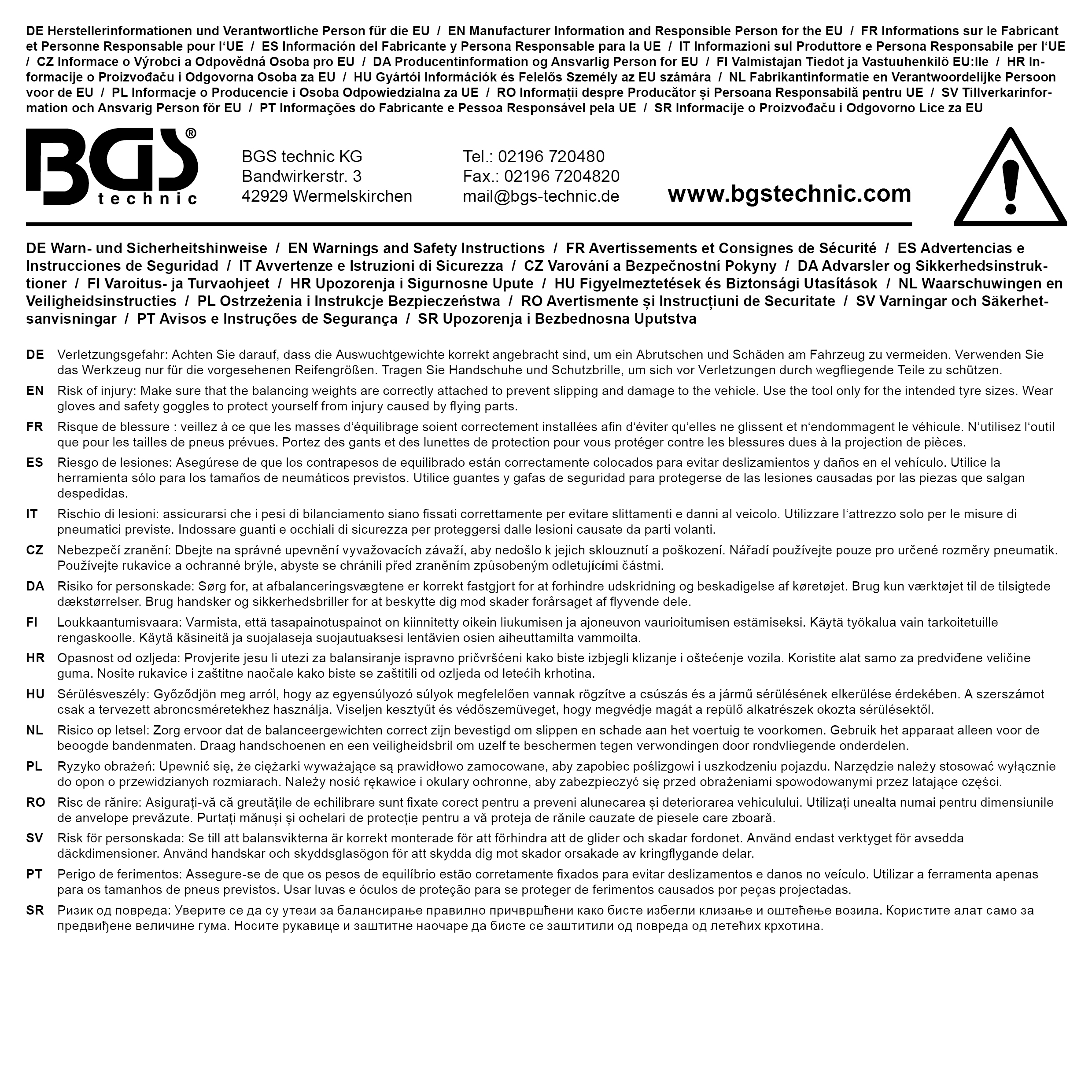 BGS Auswuchtgewichte | 5 g | 100-tlg. BGS Auswuchtgewichte | 5 g | 100-tlg.
