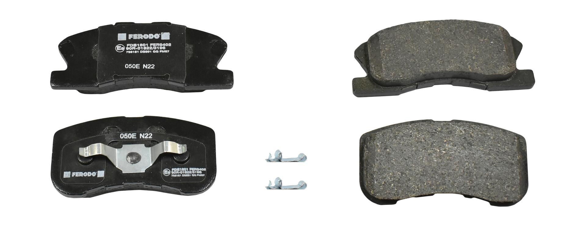 Bremsbelagsatz, Scheibenbremse