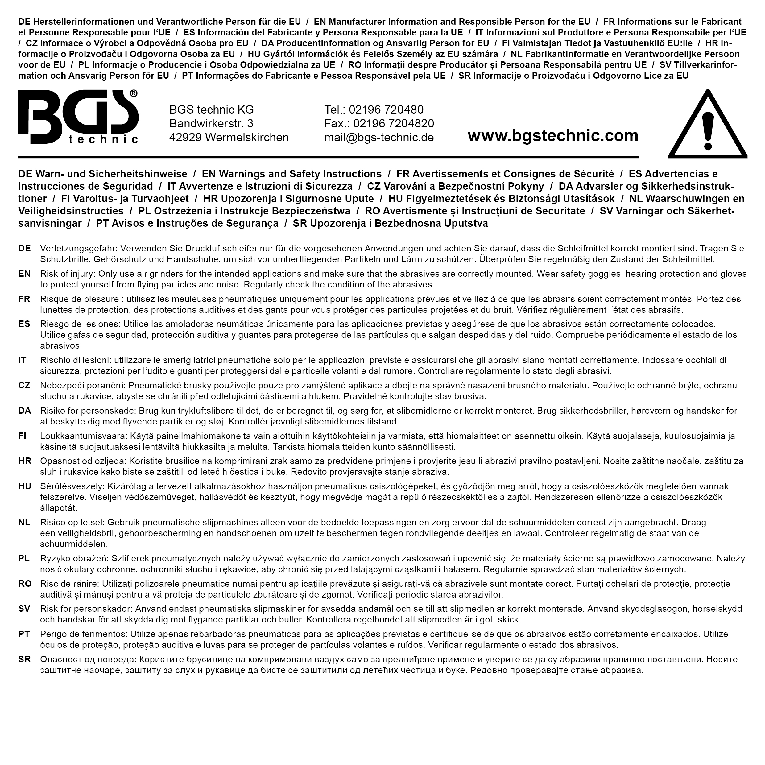 BGS Trennscheibe | Ø 75 x 1,8 x 9,7 mm