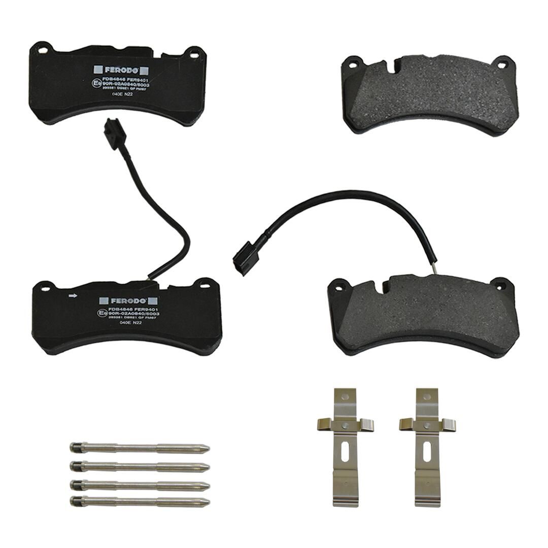 Bremsbelagsatz, Scheibenbremse