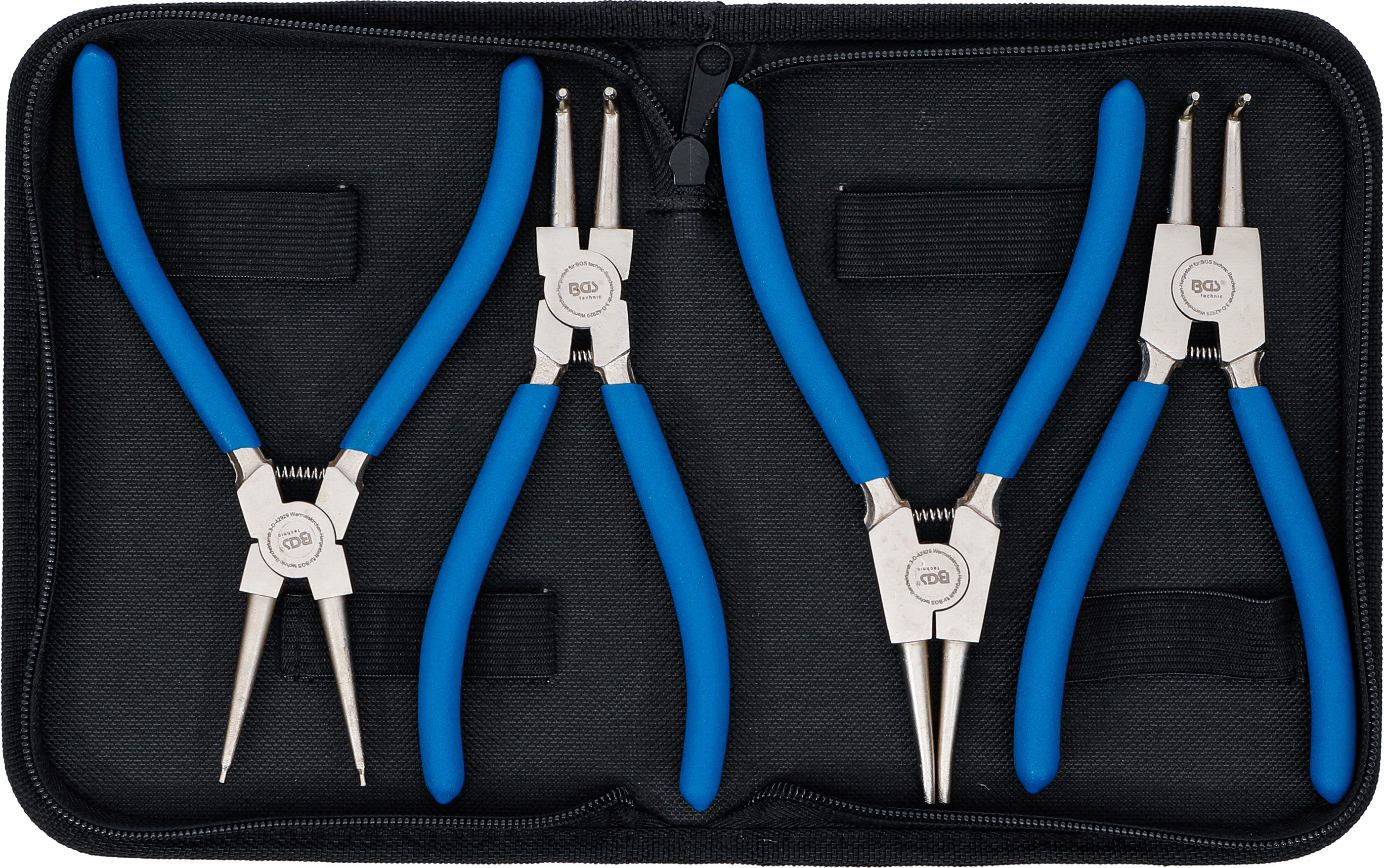 BGS Sprengringzangen-Satz | 175 mm | 4-tlg.