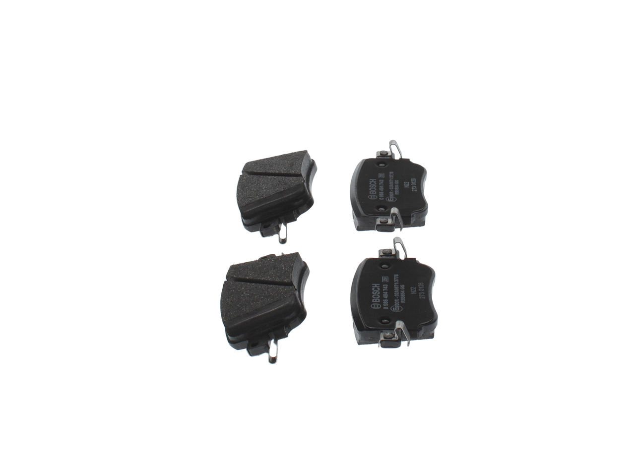 BOSCH Bremsbelagsatz Bremsbeläge 0 986 494 743
