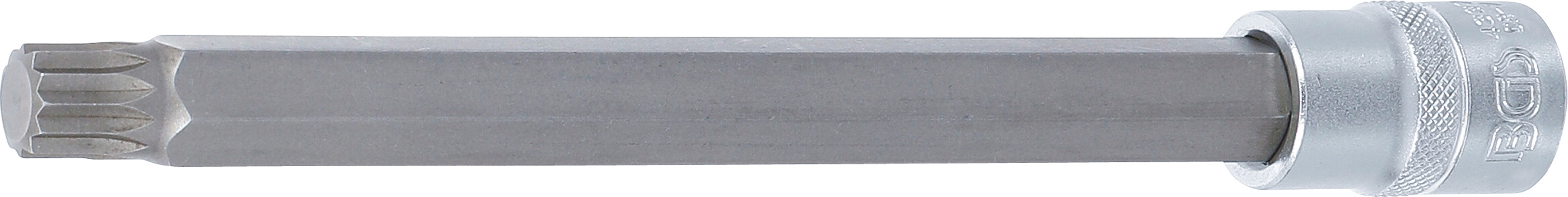BGS Bit-Einsatz | Länge 200 mm | Antrieb Innenvierkant 12,5 mm (1/2") | Innenvielzahn (für XZN) M14