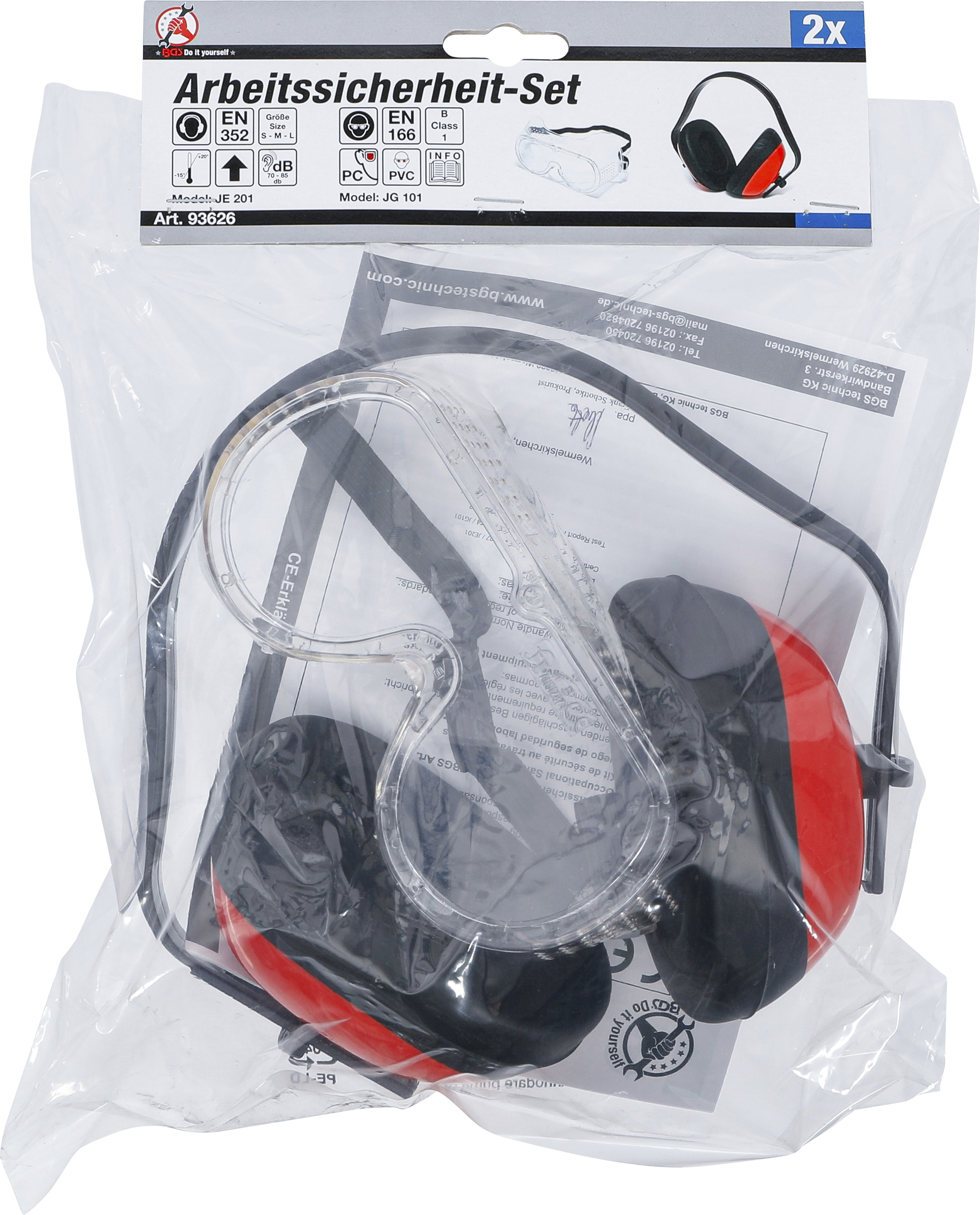 BGS Arbeitssicherheit-Set | 2-tlg.