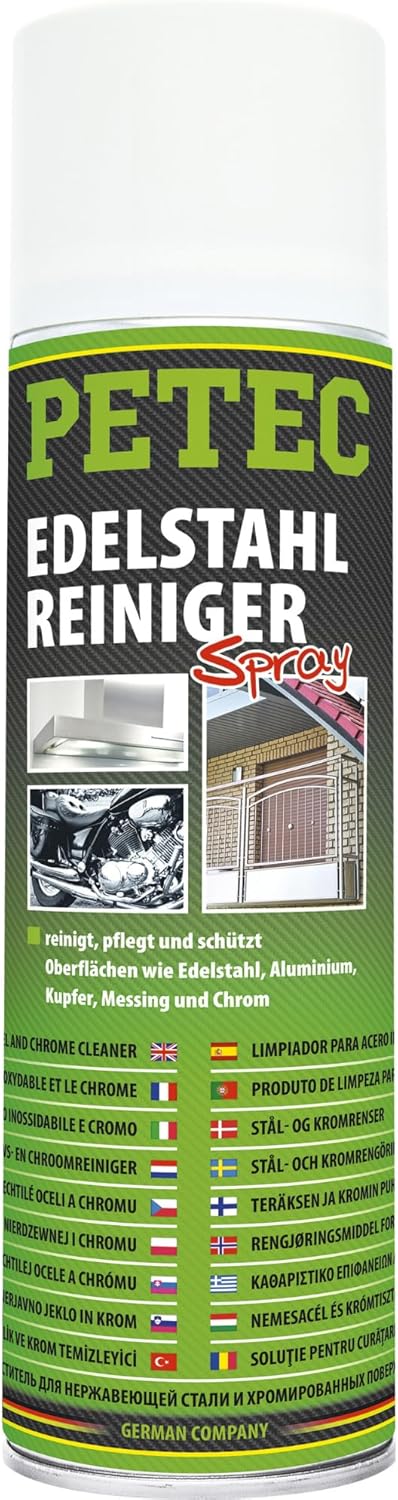 Petec Edelstahlreiniger Spray NSF 500 ml