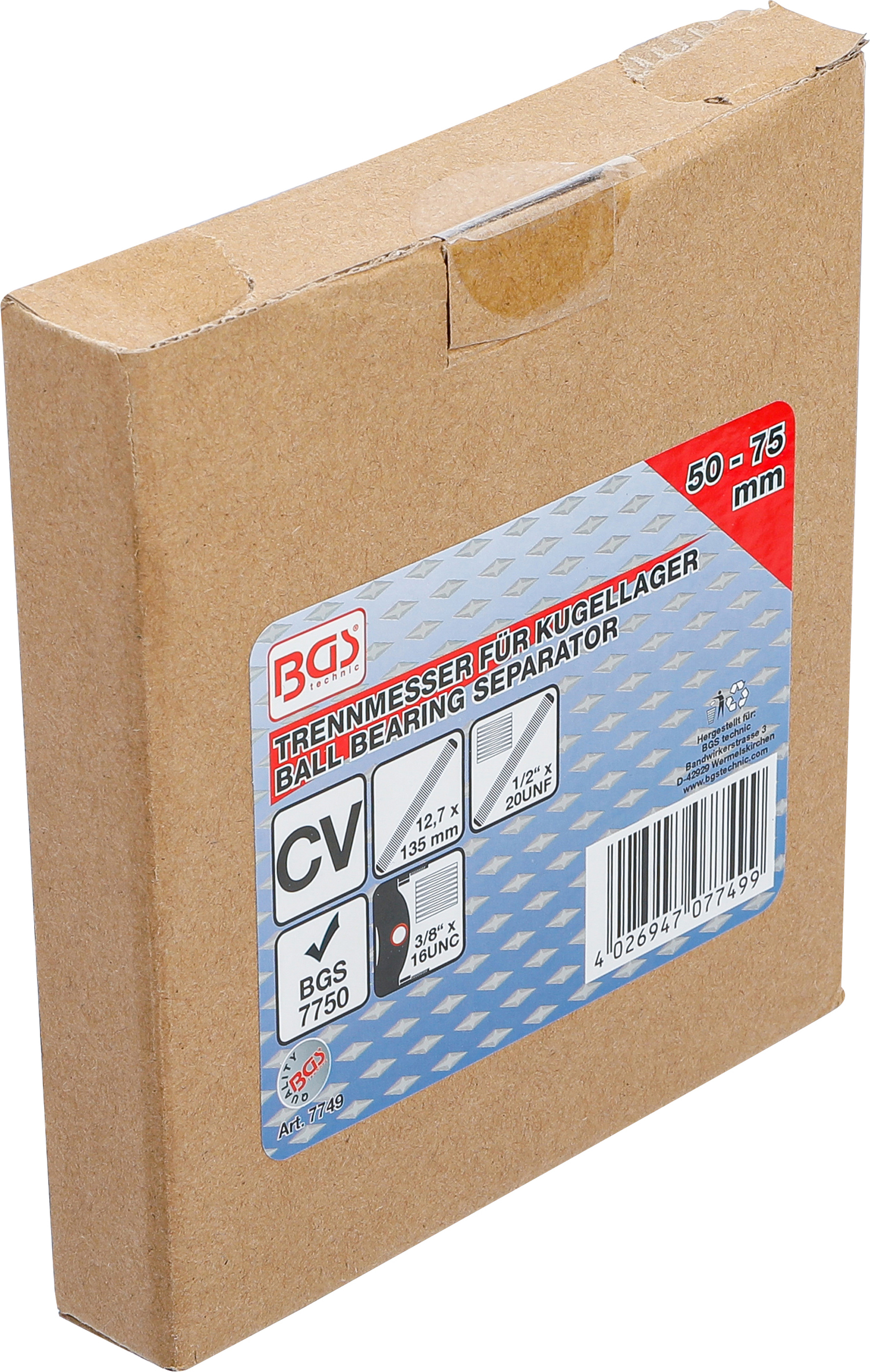 BGS Trennmesser für Kugellager | 12 - 62 mm