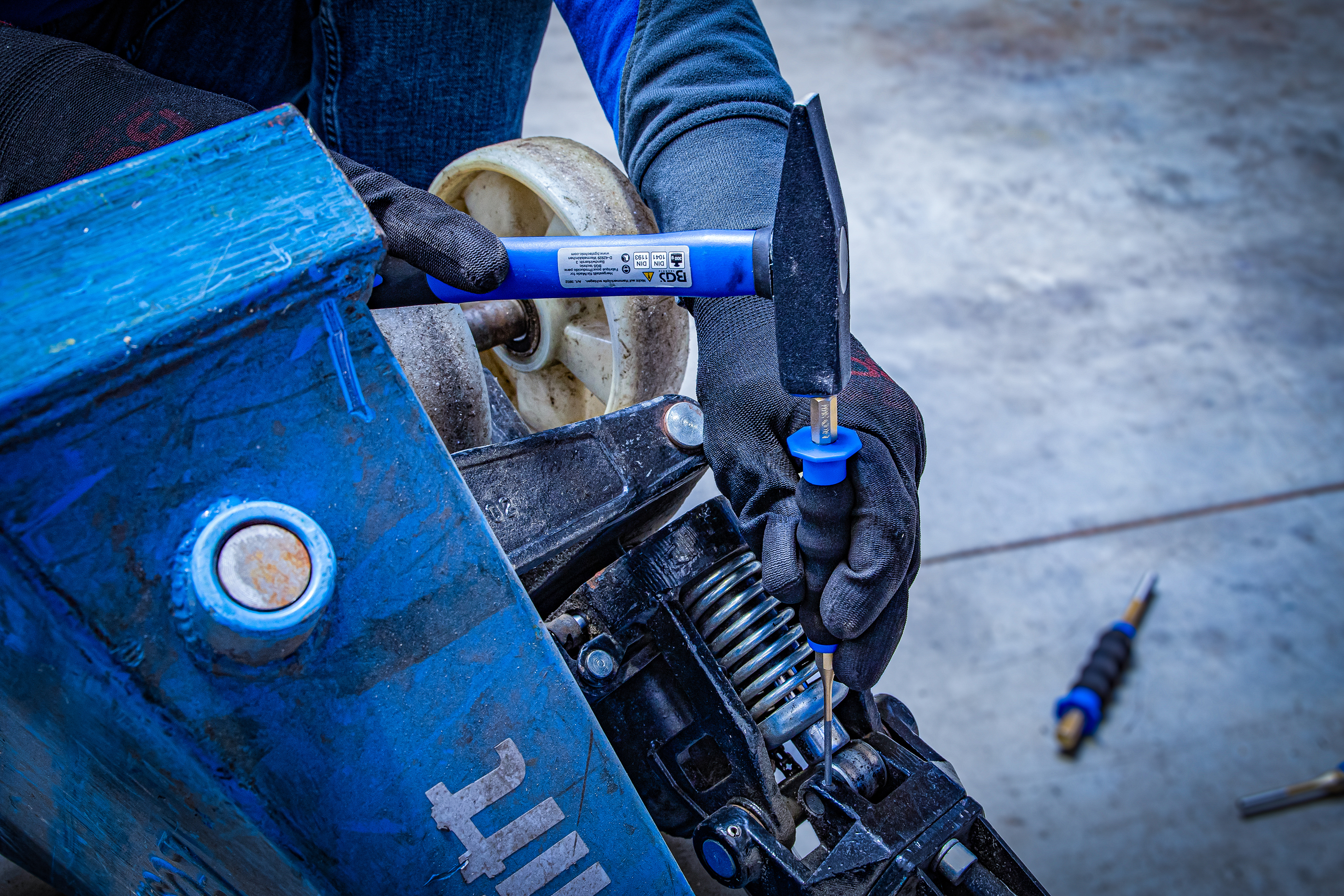 BGS Splintentreiber | mit Handschutz | 180 mm | 3 mm