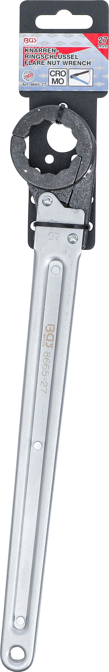 BGS Leitungs-Ratschenschlüssel | 27 mm