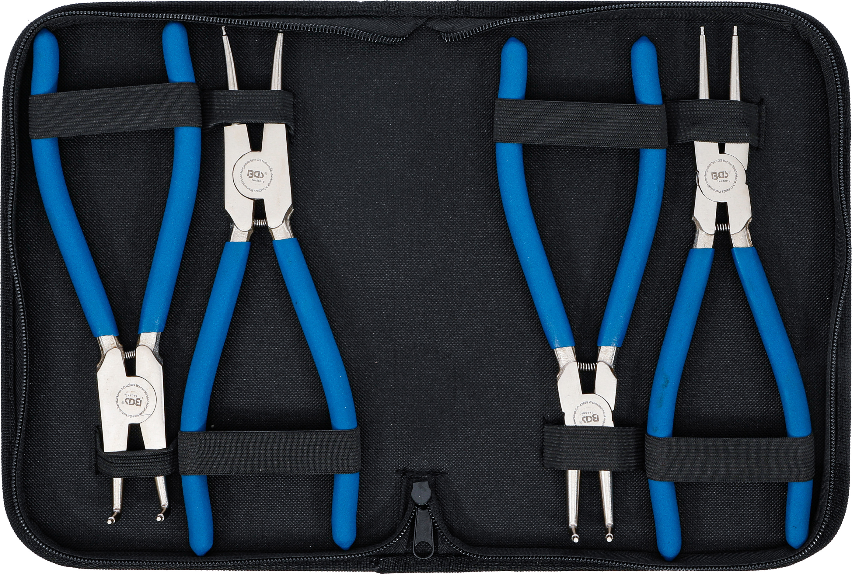 BGS Sprengringzangen-Satz | 250 mm | 4-tlg.