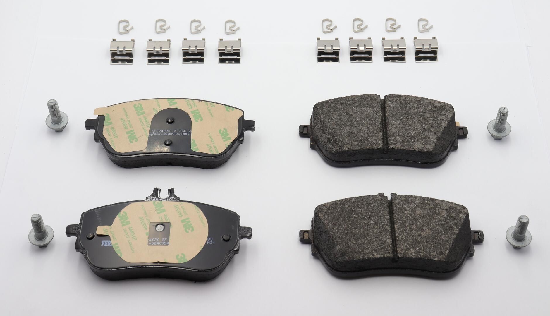 Bremsbelagsatz, Scheibenbremse