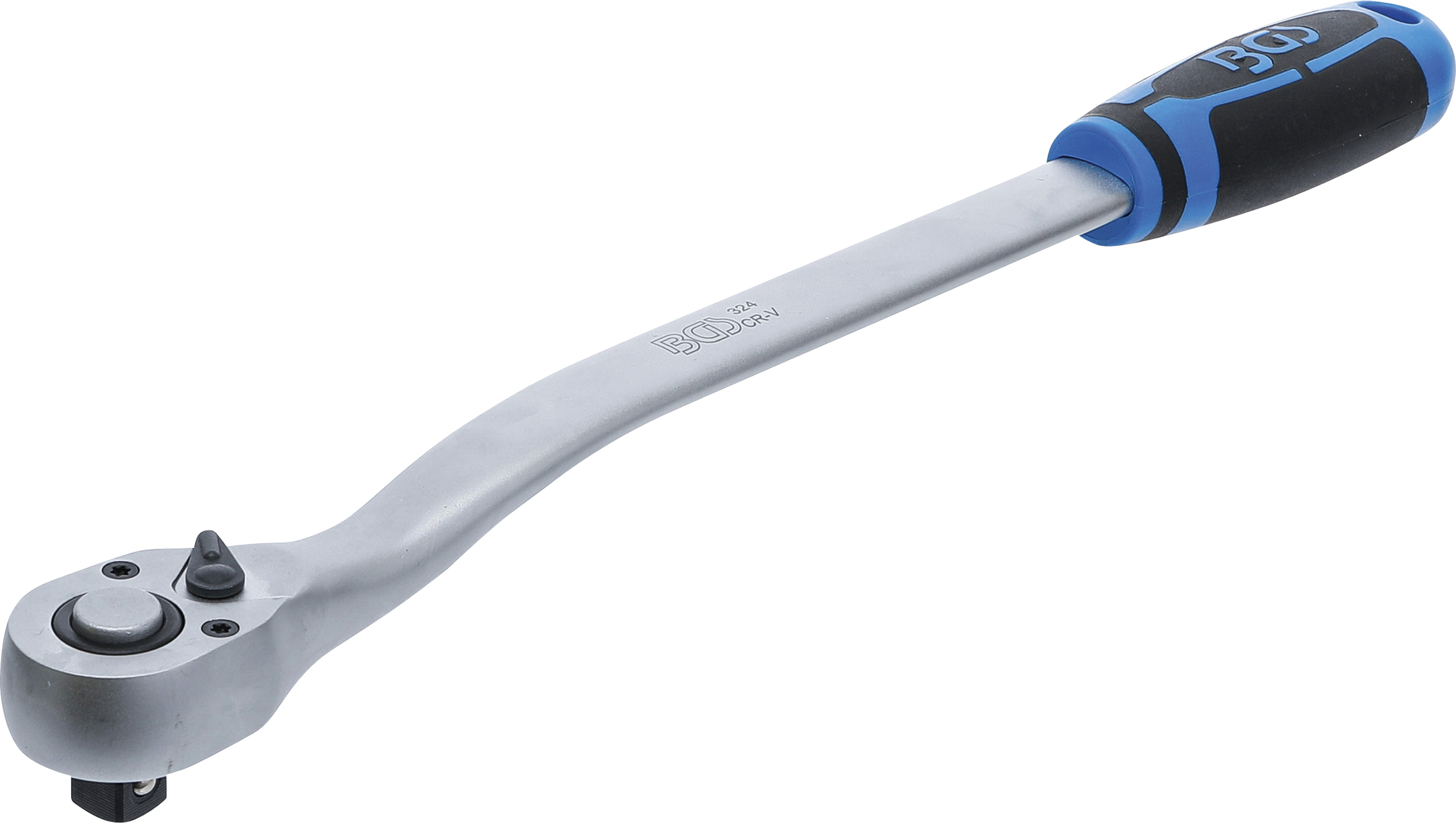 BGS Umschaltknarre | extra lang | Abtrieb Außenvierkant 12,5 mm (1/2") | 380 mm