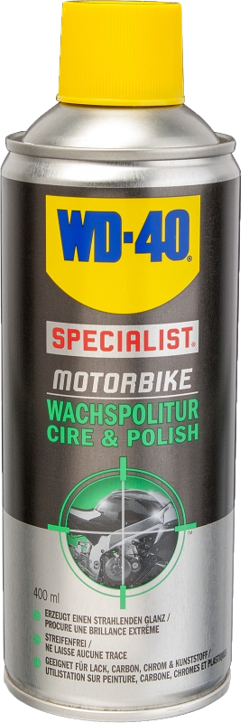 WD-40 Specialist Motorbike Wachspolitur Cire & Polish 400 ml