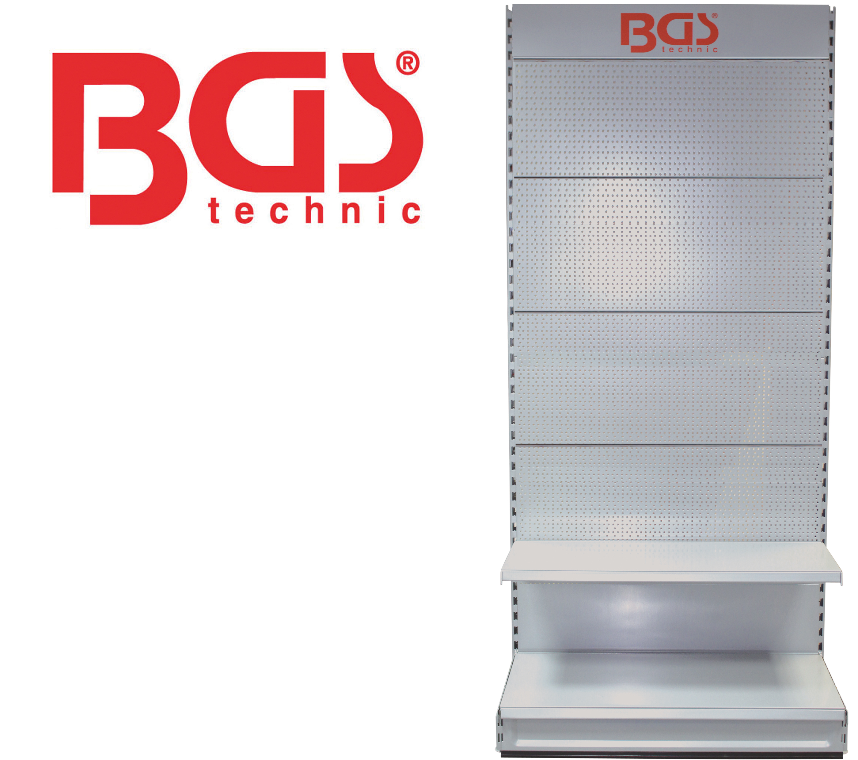 BGS Aufkleber "BGS" für Verkaufswand Art. 49 | 400 x 180 mm