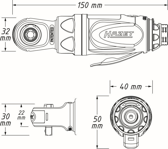 Ratschenschrauber (Druckluft)