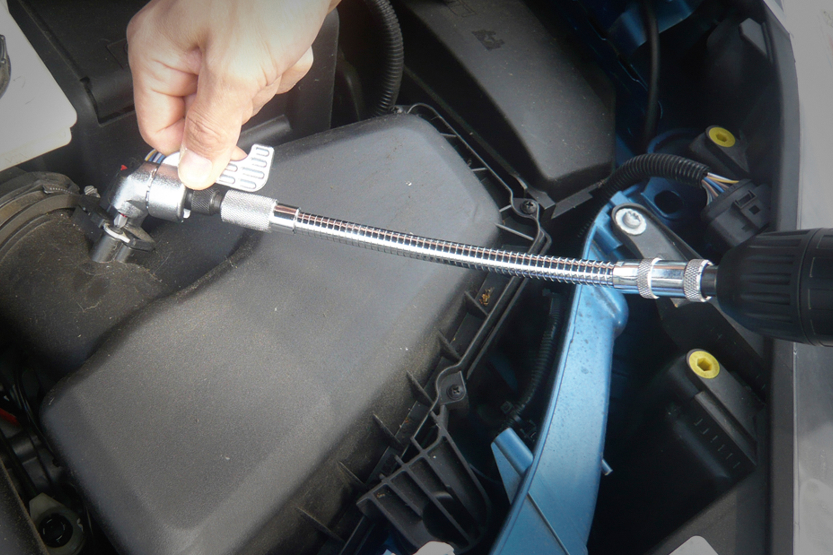 BGS Flexible Winkelschrauber-Verlängerung | 6,3 mm (1/4") | 310 mm