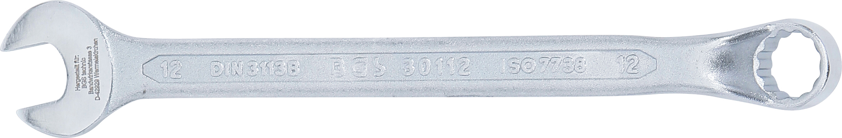 BGS Maul-Ringschlüssel, gekröpft | SW 12 mm