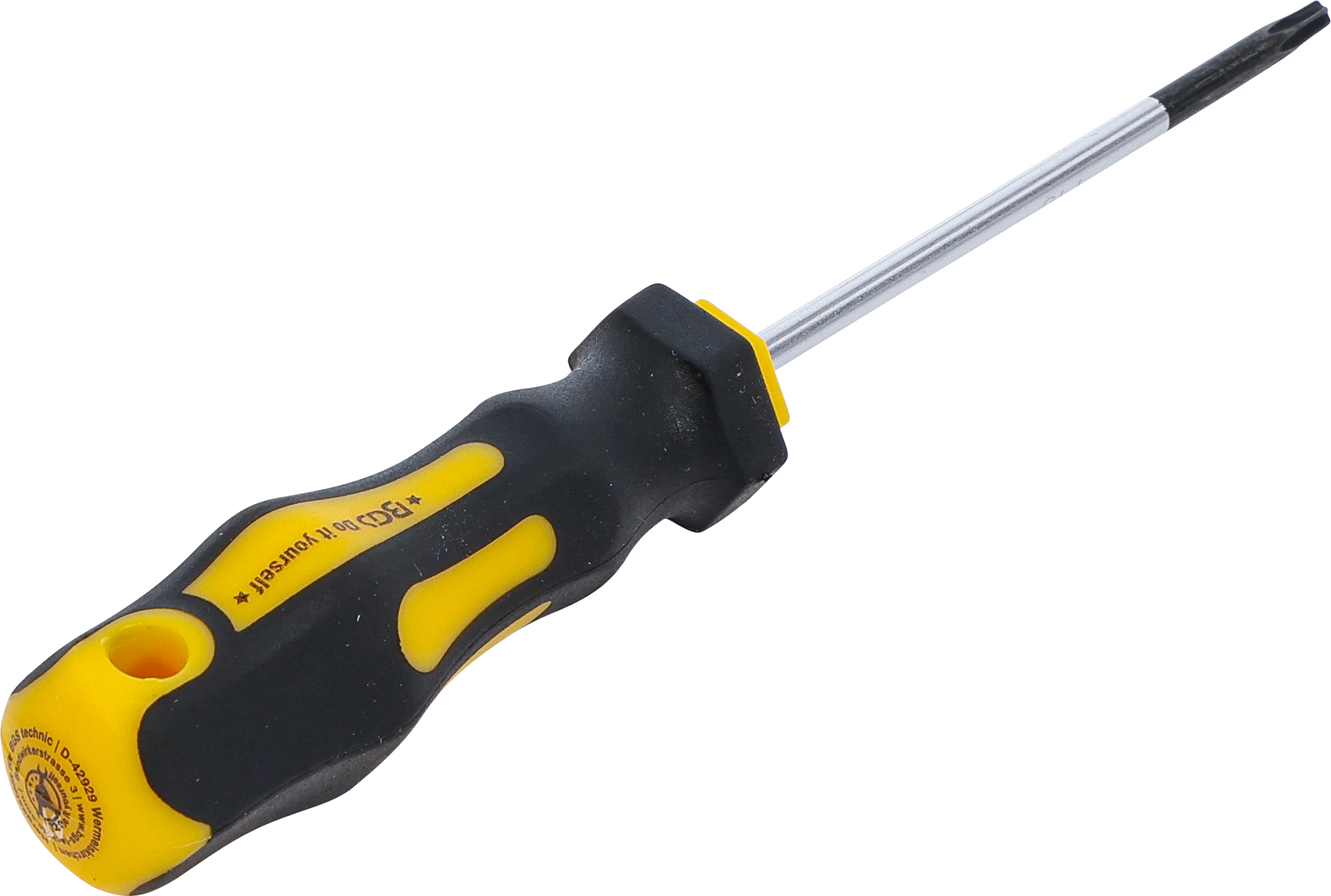 BGS Schraubendreher | T-Profil (für Torx) T10 | Klingenlänge 60 mm