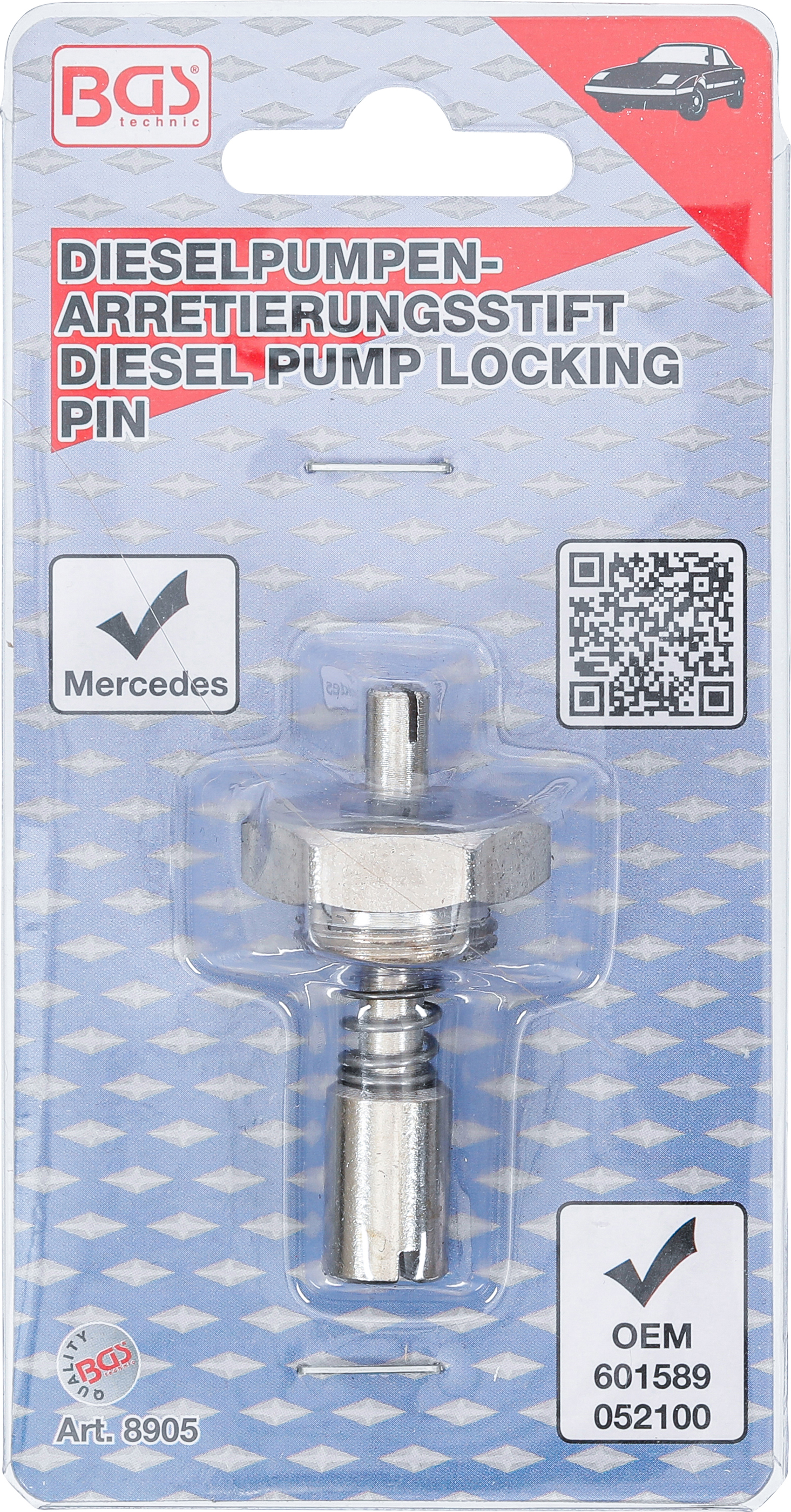 BGS Dieselpumpen-Arretierungsstift | für Mercedes-Benz
