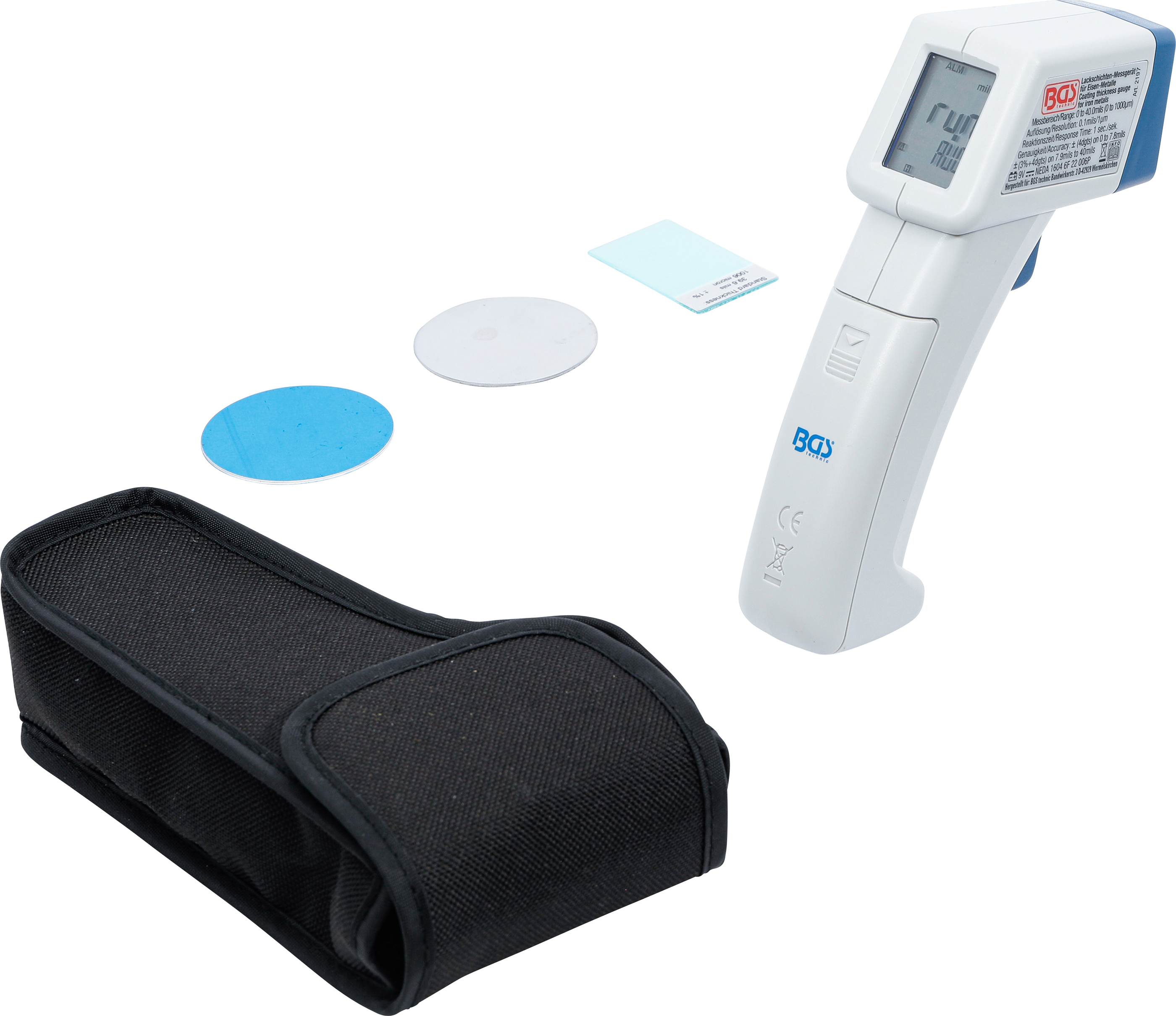 BGS Lackschichten-Messgerät | für Eisen- und Nicht-Eisen-Metalle