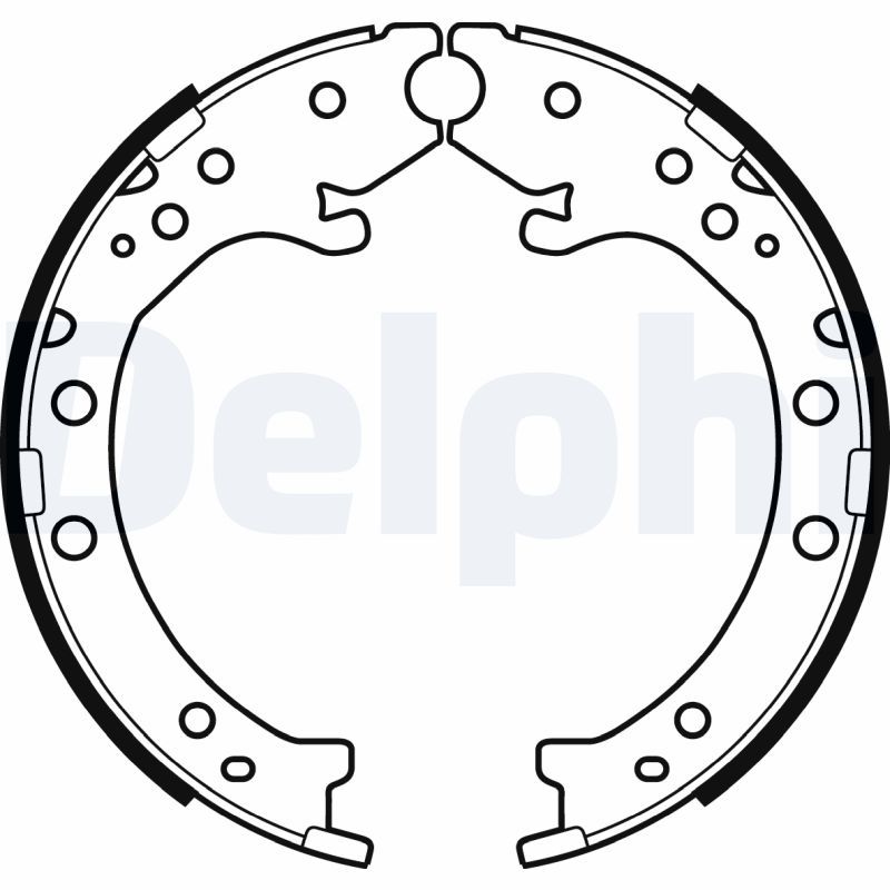 Bremsbackensatz, Feststellbremse