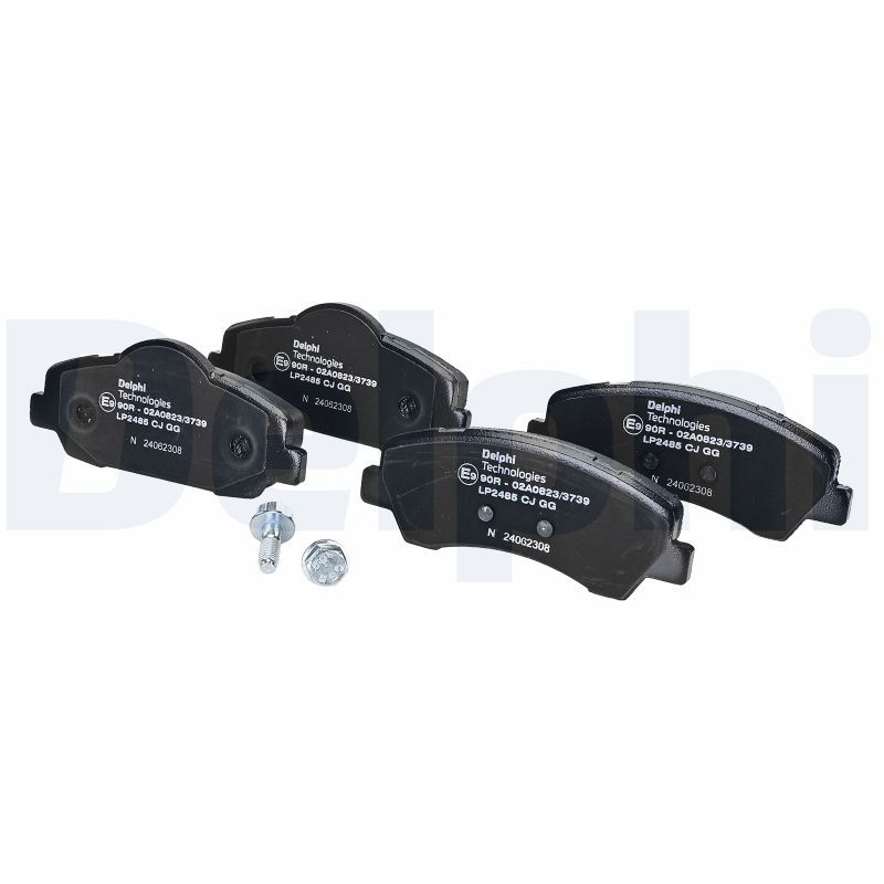 Bremsbelagsatz, Scheibenbremse