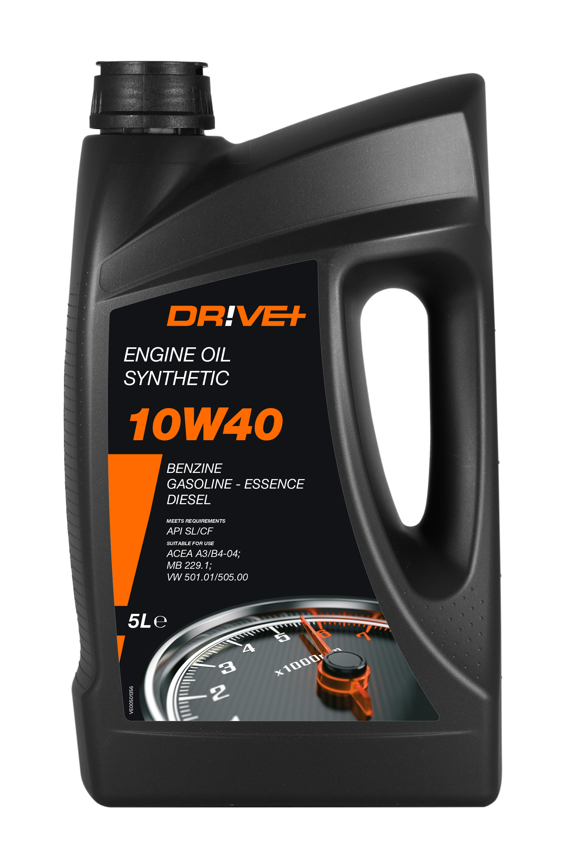 10W-40 Drive+ SL/CF Semi Synthetic Motoröl 5 Liter