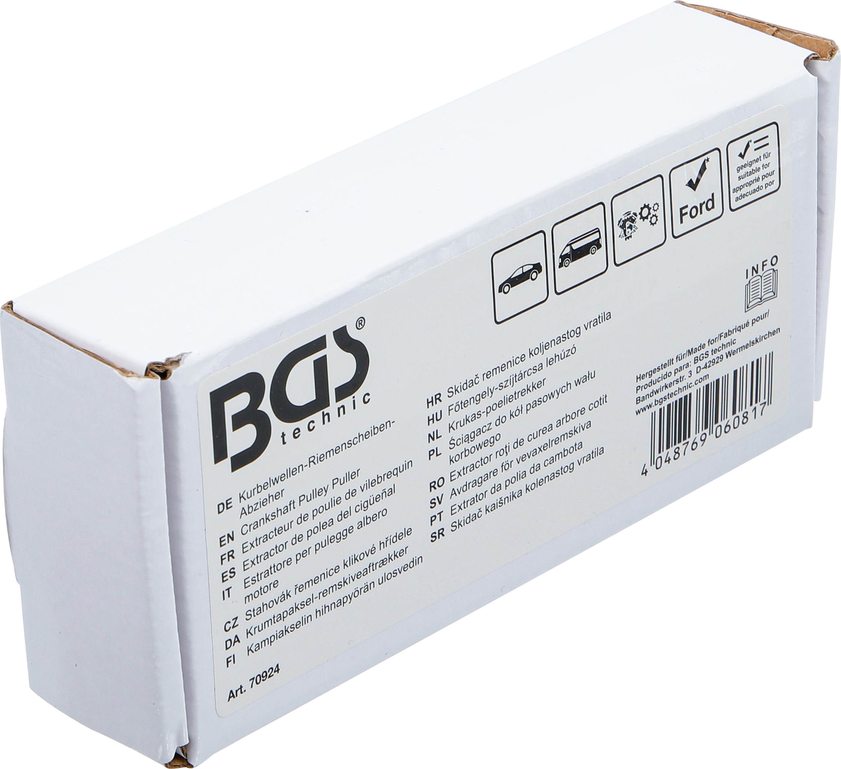 BGS Kurbelwellen-Riemenscheiben-Abzieher | für Ford 2.0 Ecoblue TDCi