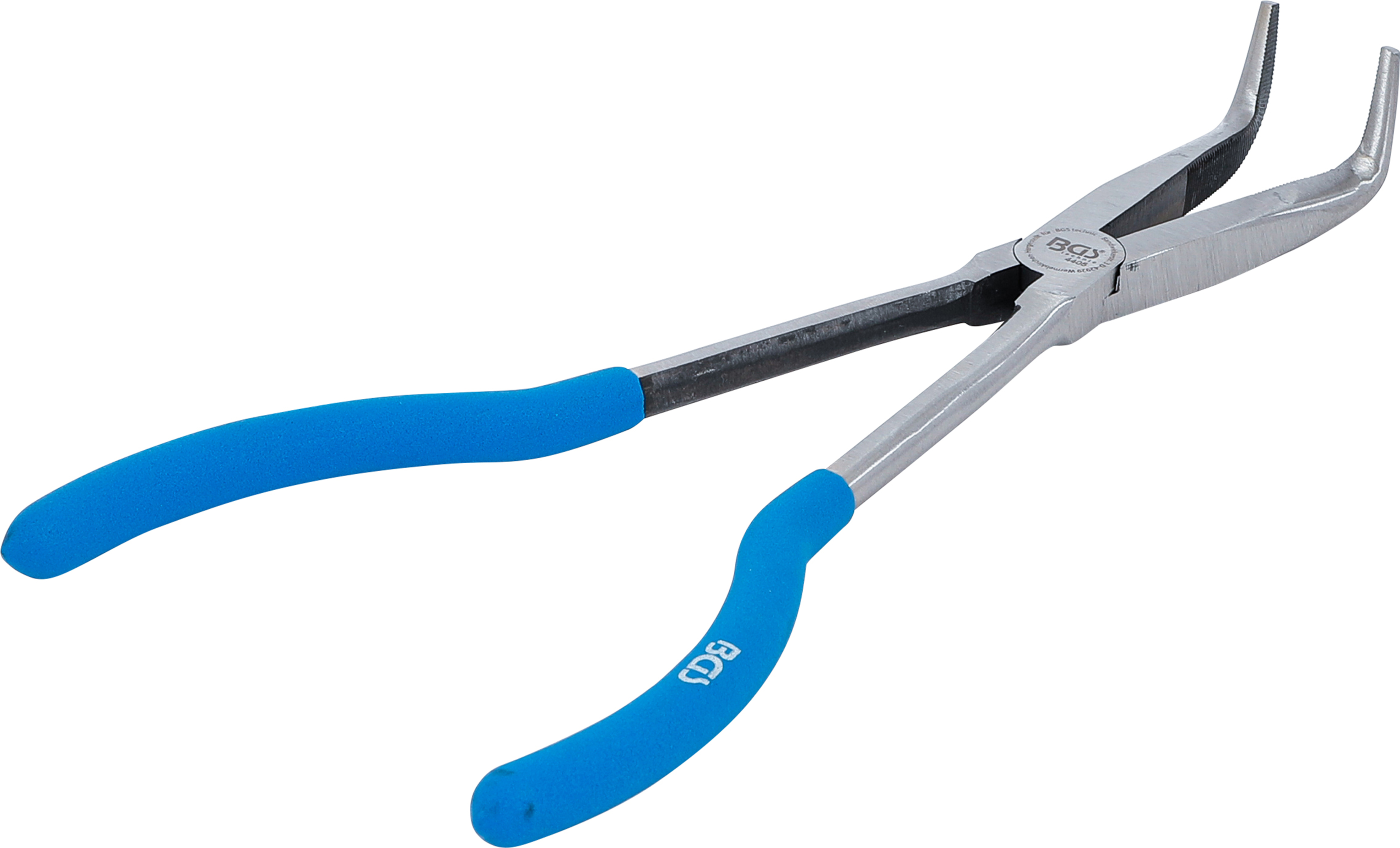 BGS Telefonzange | extra lang | 90° gebogen | 260 mm