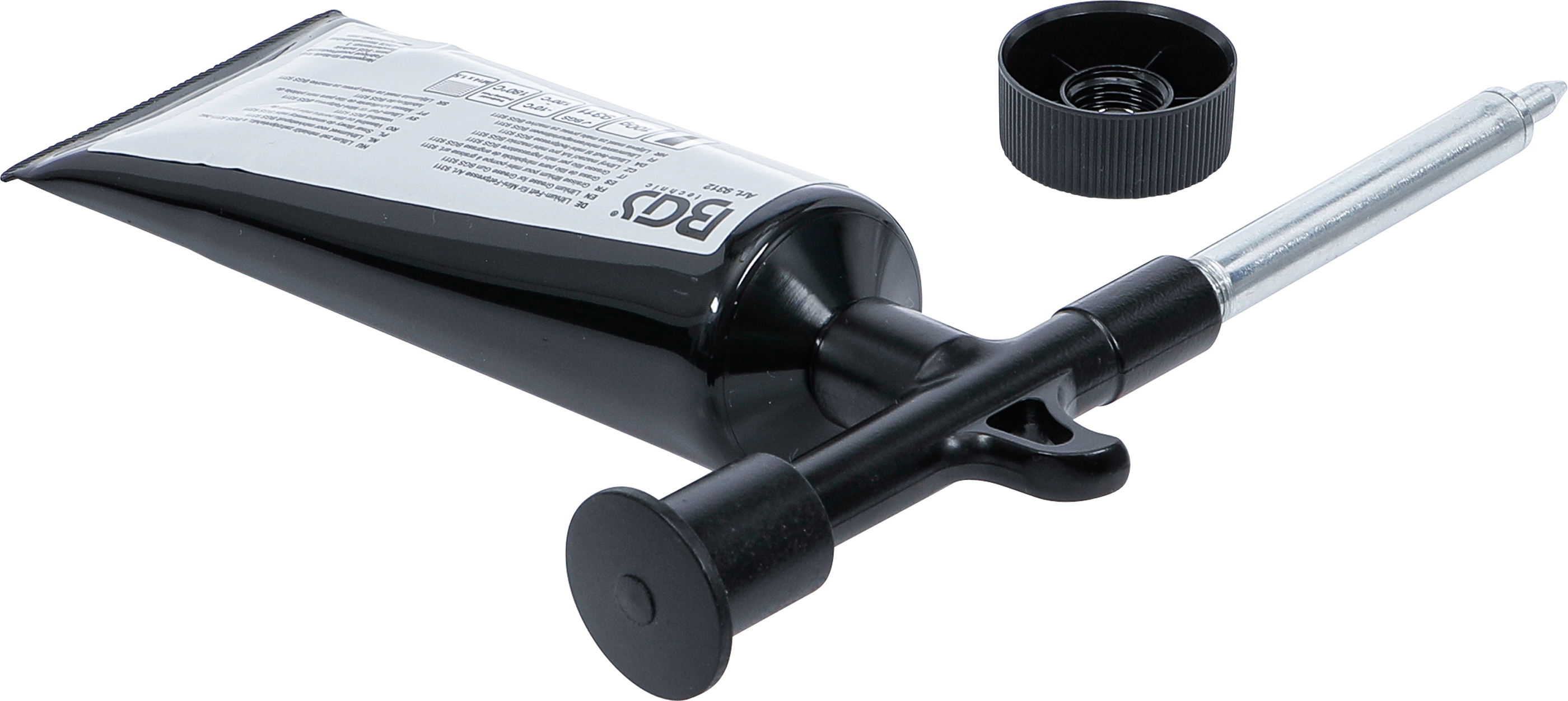 BGS Mini-Fettpresse mit 100 g Lithium-Fett (1 Tube)