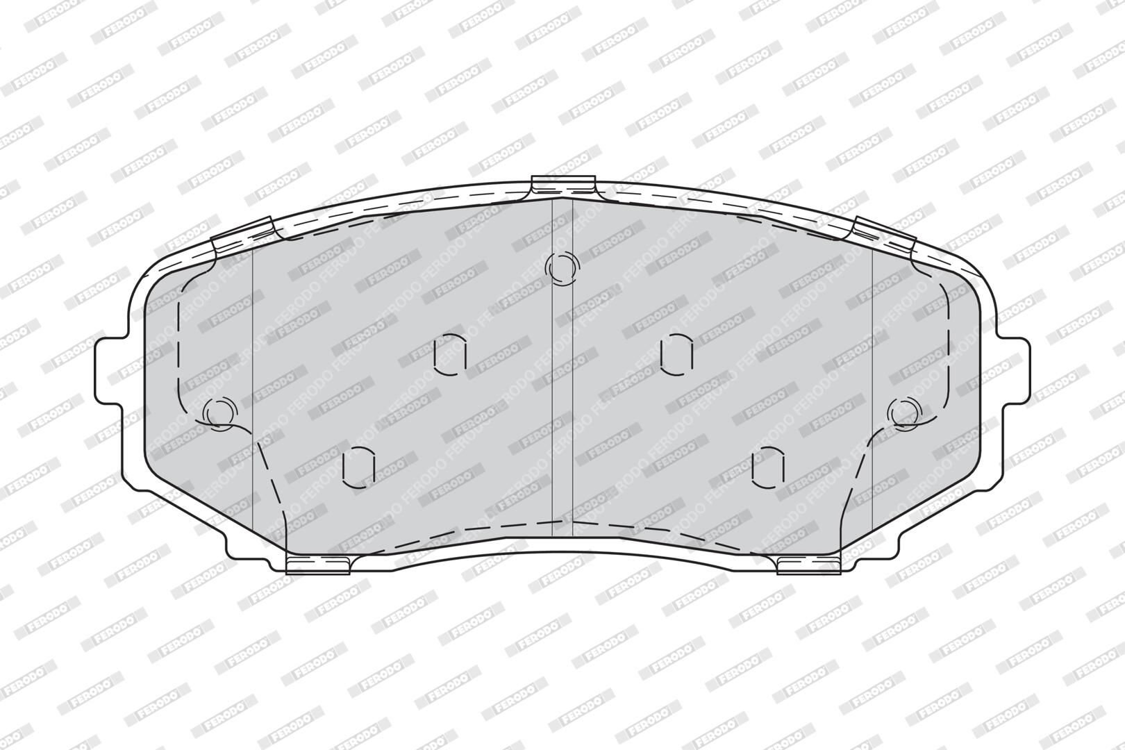 Bremsbelagsatz, Scheibenbremse