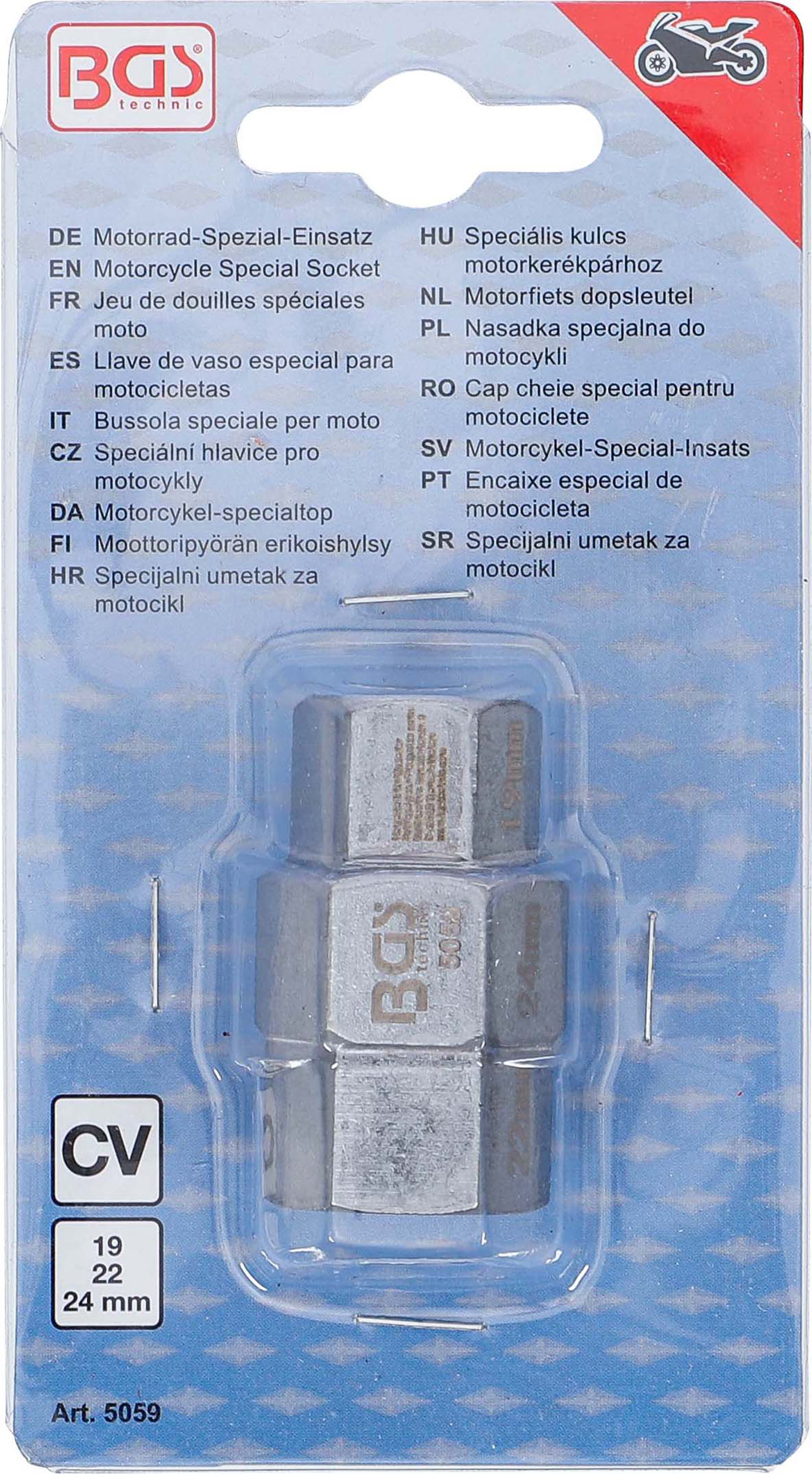 BGS Motorrad-Spezial-Einsatz | 19 - 22 - 24 mm