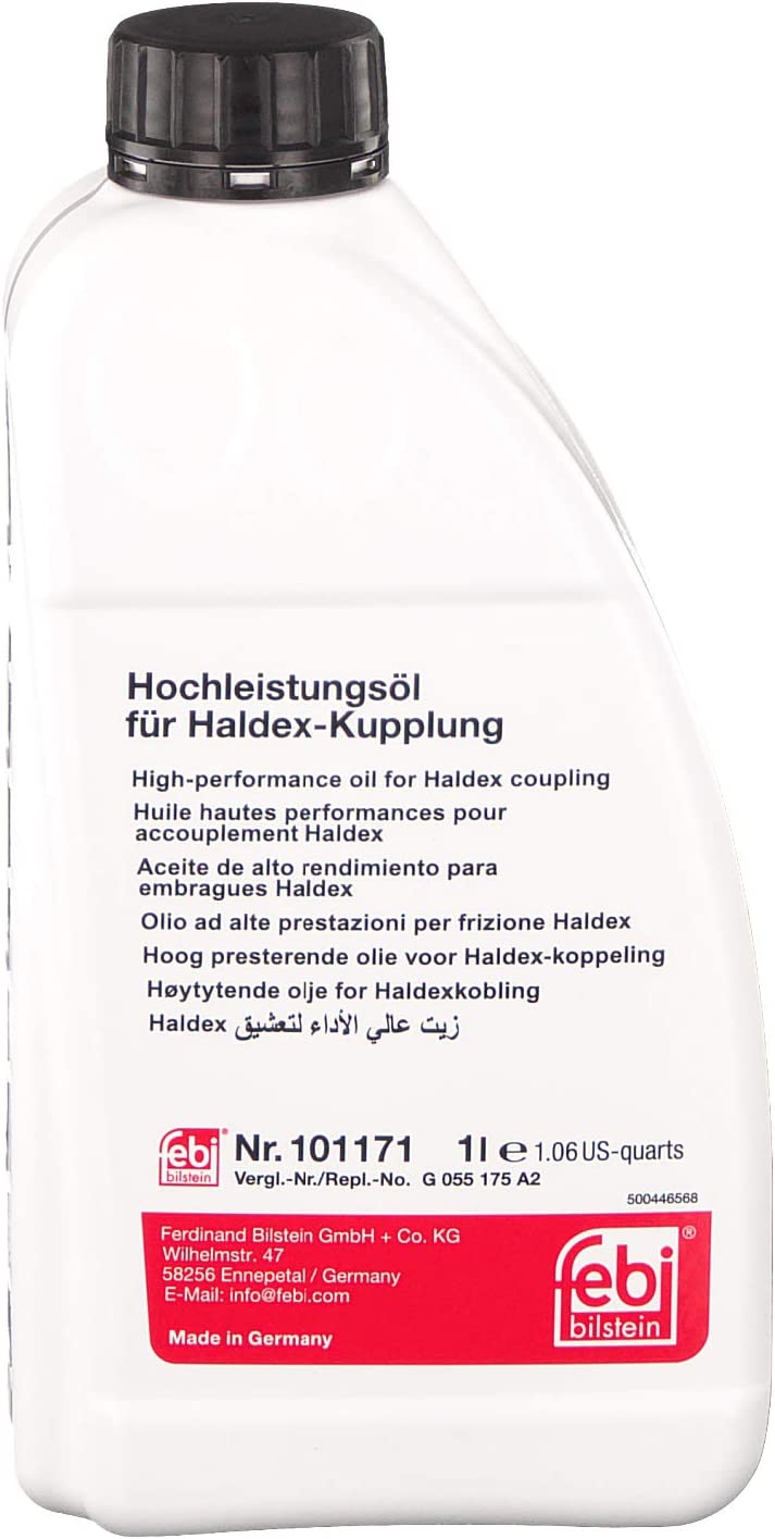 Febi Bilstein 101171 Hochleistungsöl für Haldex Kupplung Getriebeöl 1 Liter