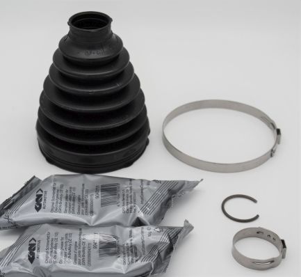 Faltenbalgsatz, Antriebswelle