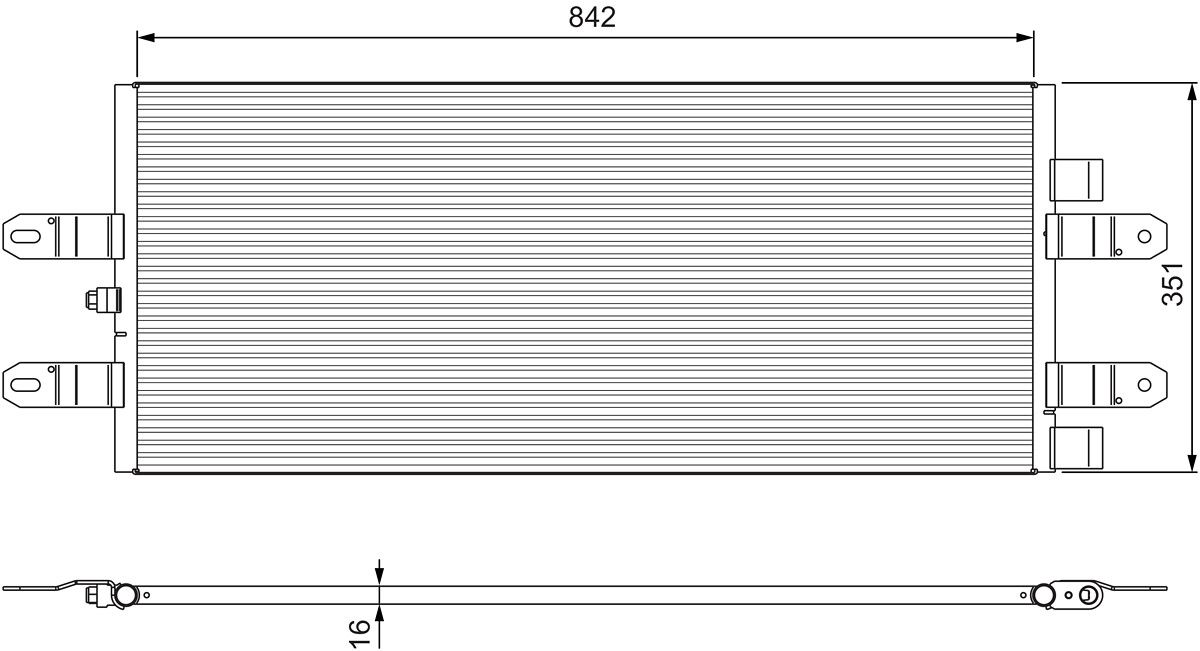Kondensator, Klimaanlage