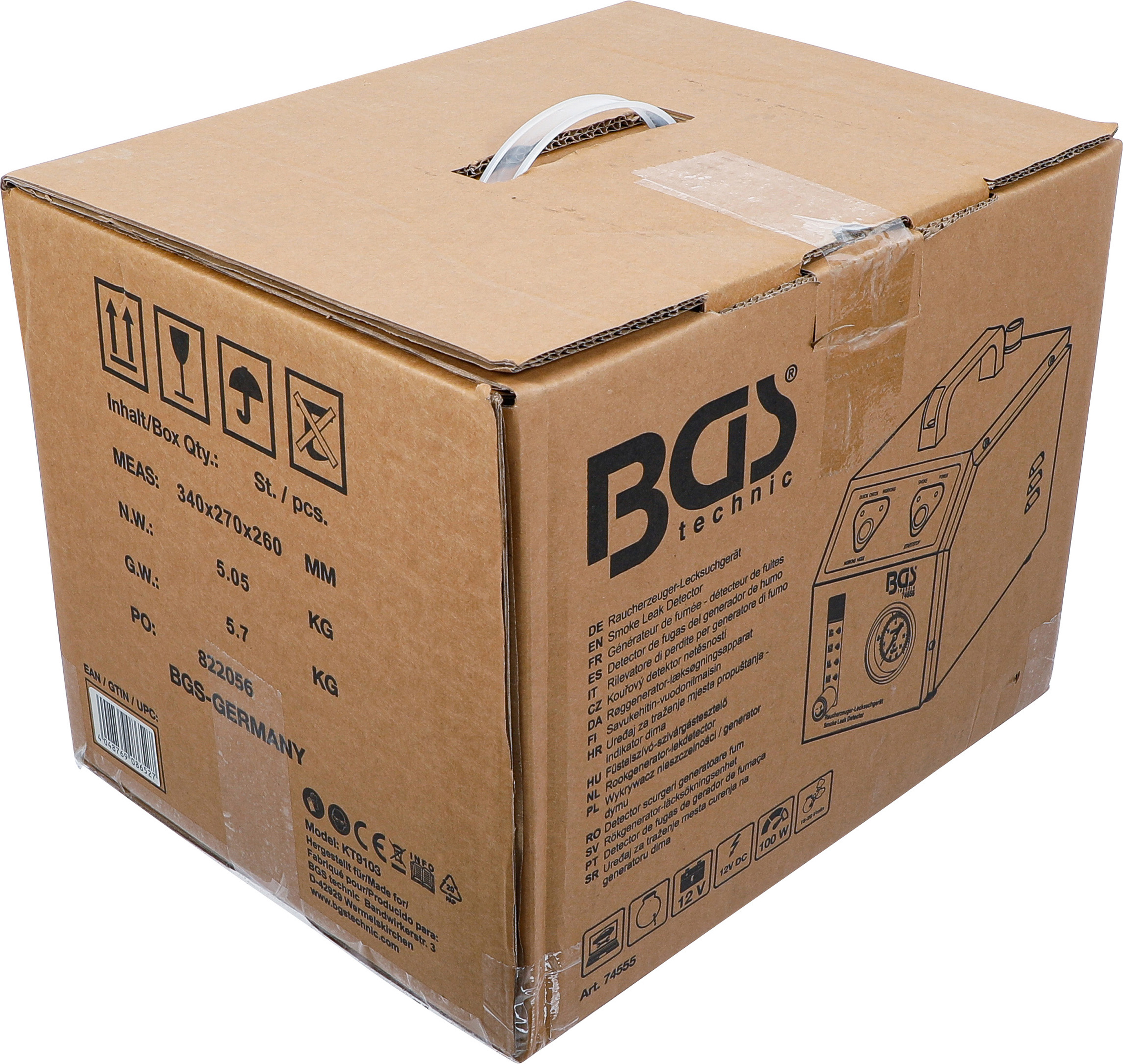 BGS Raucherzeuger-Lecksuchgerät