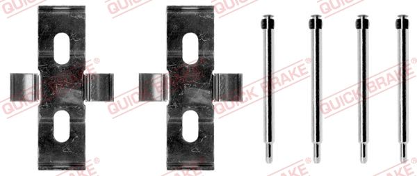 Zubehörsatz, Scheibenbremsbelag