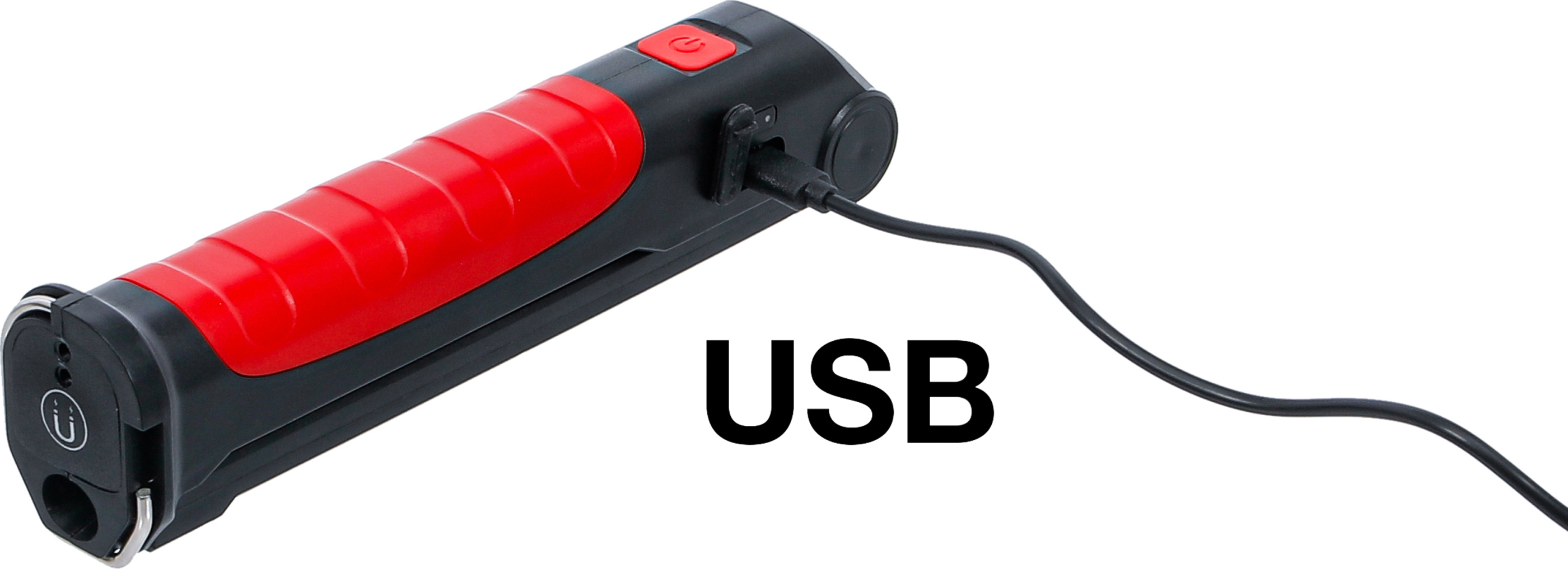 BGS Akku-Knicklampe | COB-LED | 6,5 W | mit Ladestation