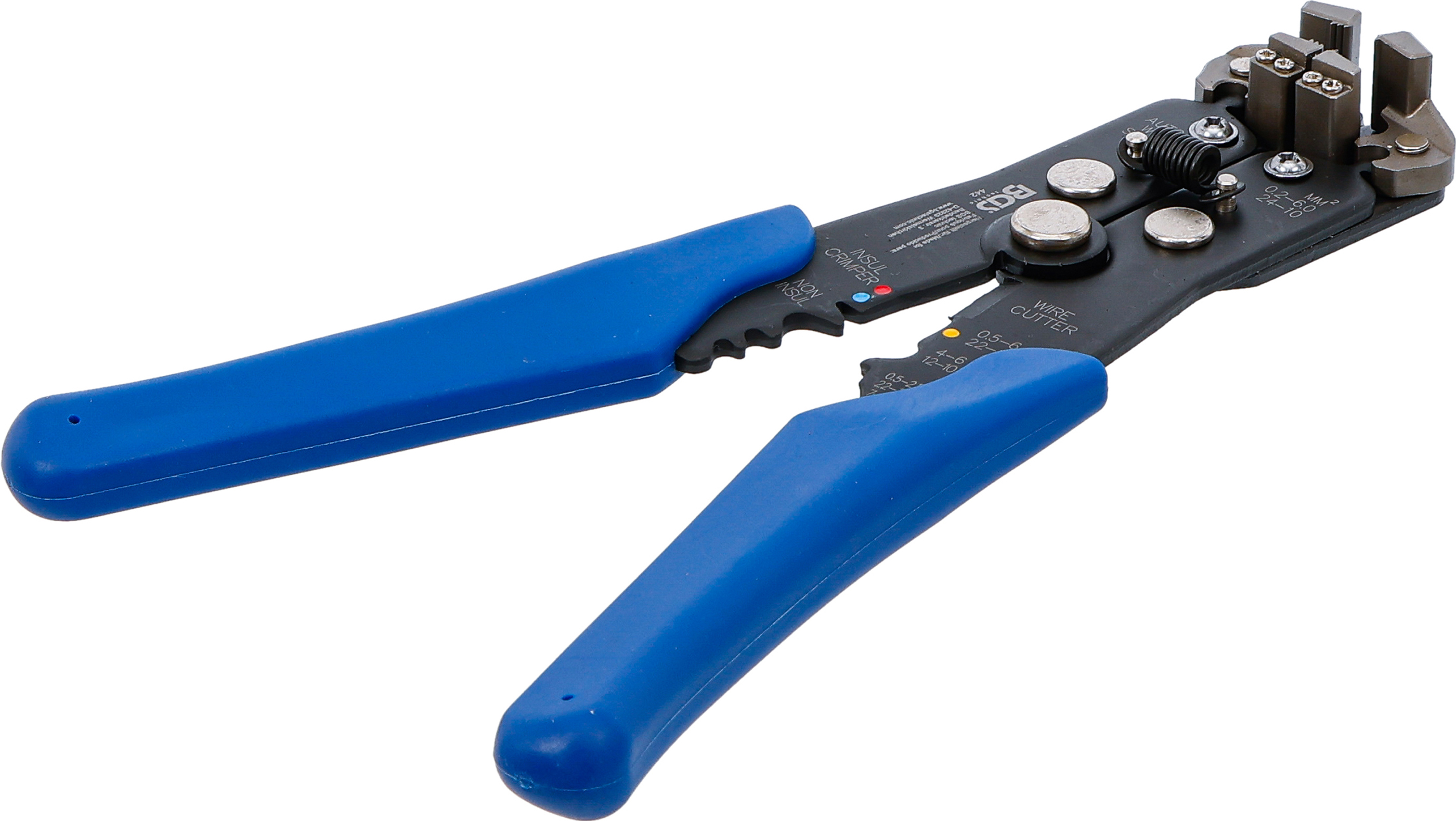 BGS Automatische Abisolierzange | für Draht-Ø 0,13 - 6 mm² | 210 mm
