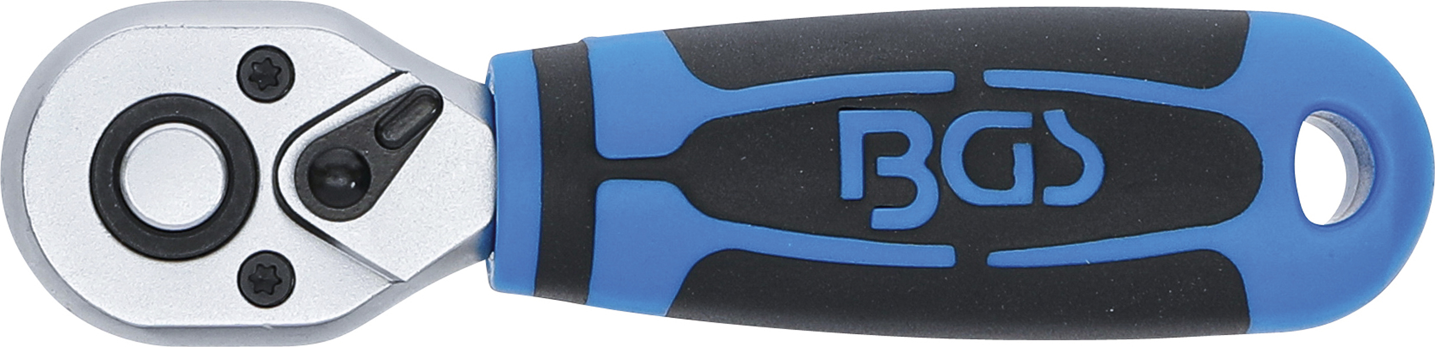 BGS Mini-Umschaltknarre | Abtrieb Außenvierkant 10 mm (3/8")