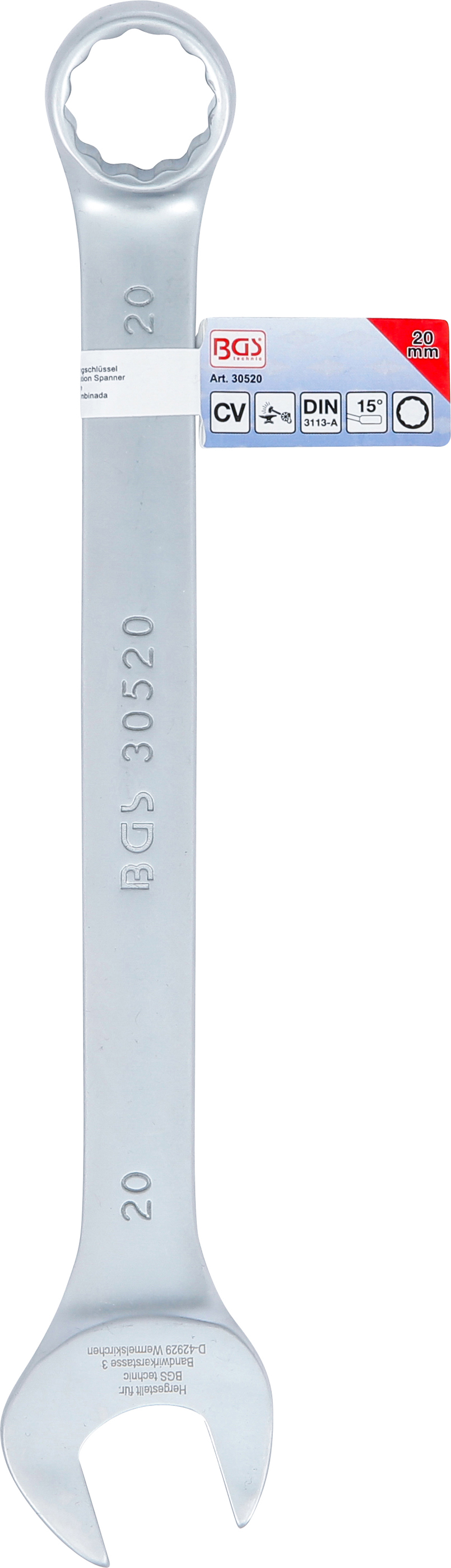 BGS Maul-Ringschlüssel | SW 20 mm