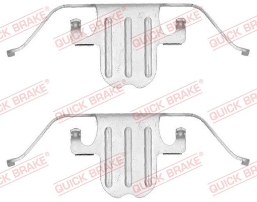 Zubehörsatz, Scheibenbremsbelag