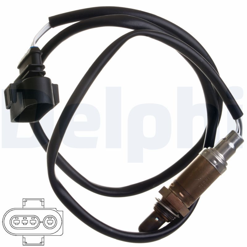 Lambdasonde (anzahl der Leitungen 4, 1140mm) passt zu: AUDI A3, A4 B5, A6 C5; VW PASSAT B5 1.8/2.3 01.95-01.05