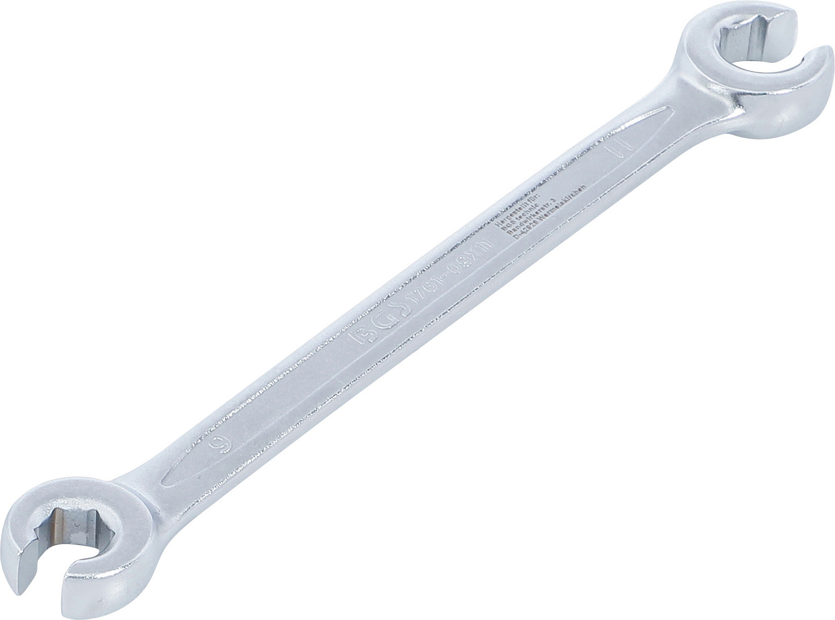 BGS Offener Doppel-Ringschlüssel | SW 9 x 11 mm